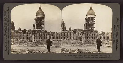 City Hall after the Earthquake, San Francisco, Cal.