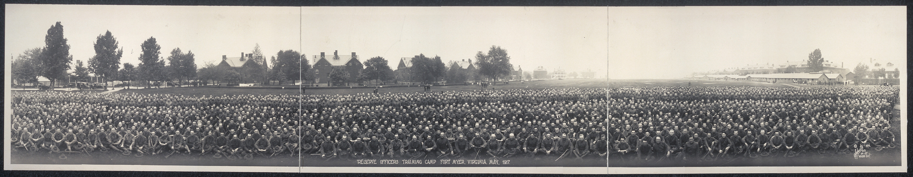 Fort Myer Reserve Officers, Virginia, 1917, 1917 — historic image