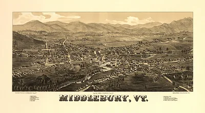 Middlebury, Vermont, 1886