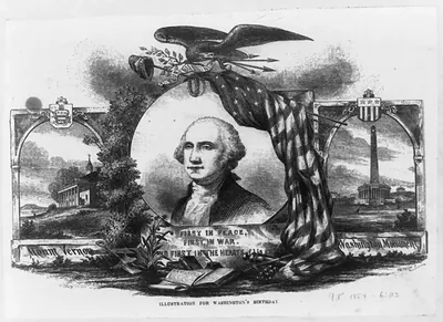Illustration for Washington's Birthday