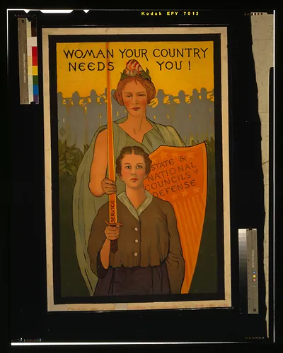 Woman your country needs you!