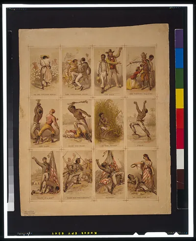 [Journey of a slave from the plantation to the battlefield]