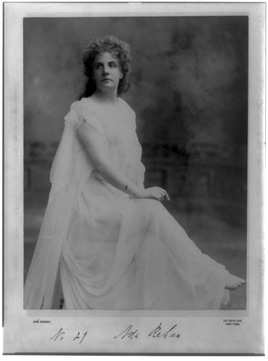Ada Rehan, 1860-1915, c1897. — historic photograph