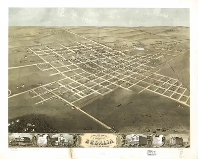 Sedalia, Missouri, 1869