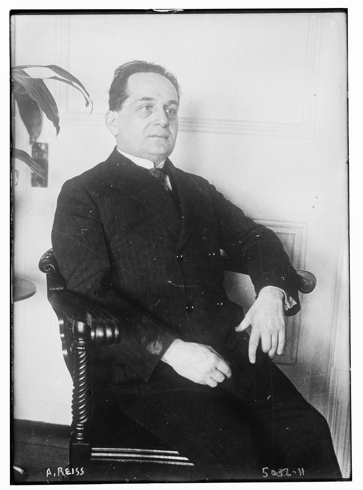 A. Reiss, n/a — historic photograph