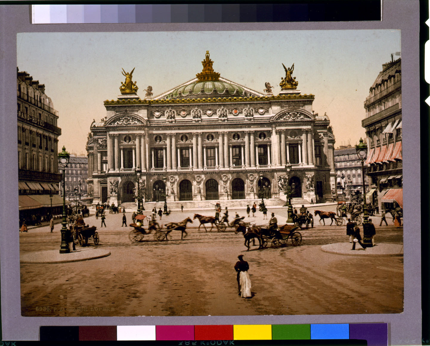 Paris, L'Opera, [between 1890 and 1900] — historic print