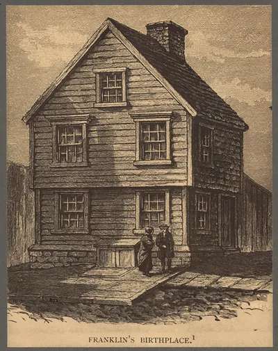 Birthplace of Benjamin Franklin, Milk Street bostonpubliclibrary