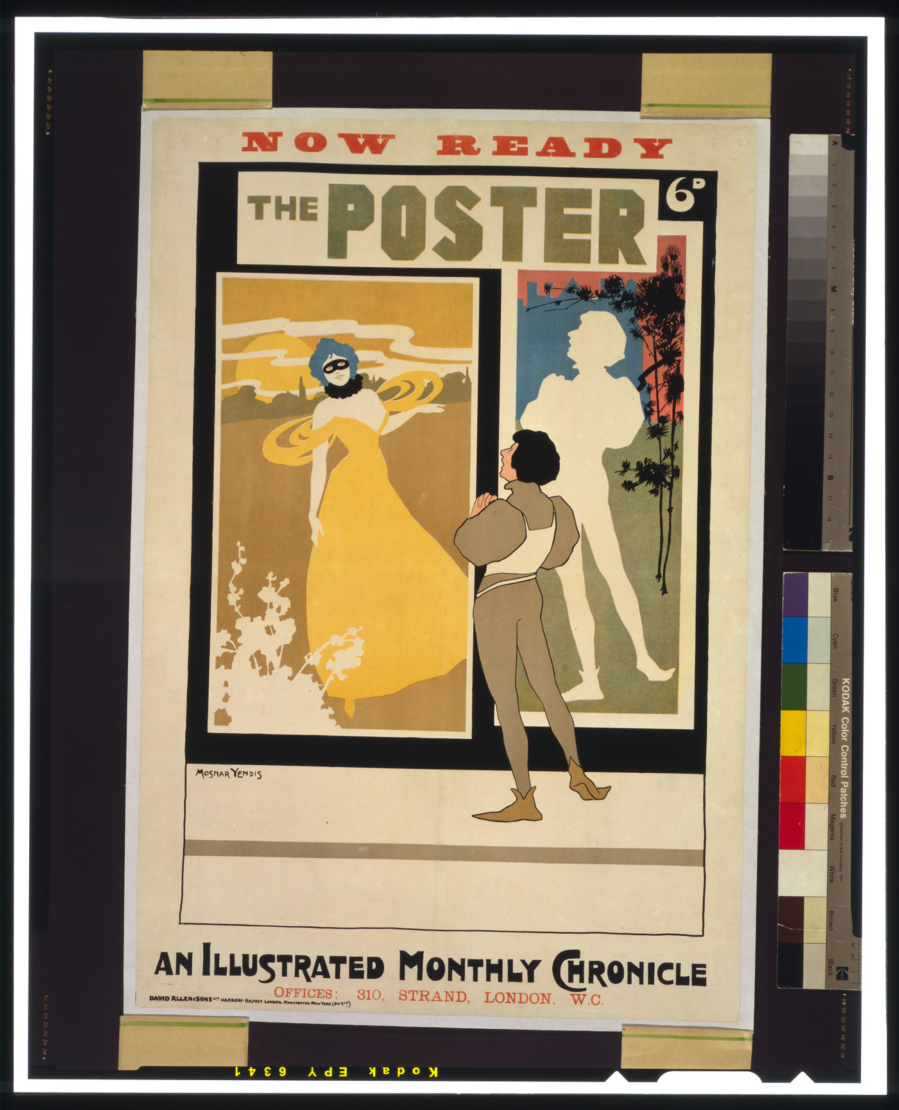 The Poster--an illustrated monthly chronicle now ready / David Allen & Sons, Ltd., [1898] — vintage poster