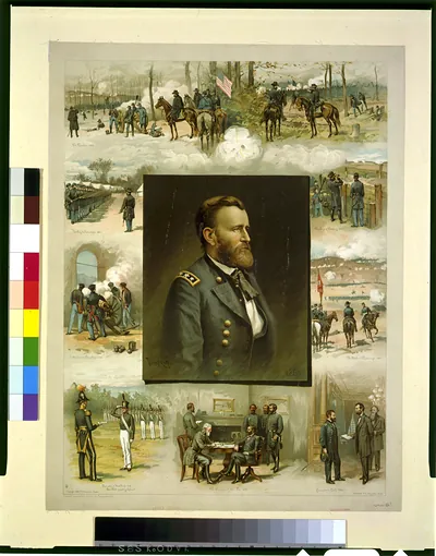 Grant from West Point to Appomattox / Thulstrup.