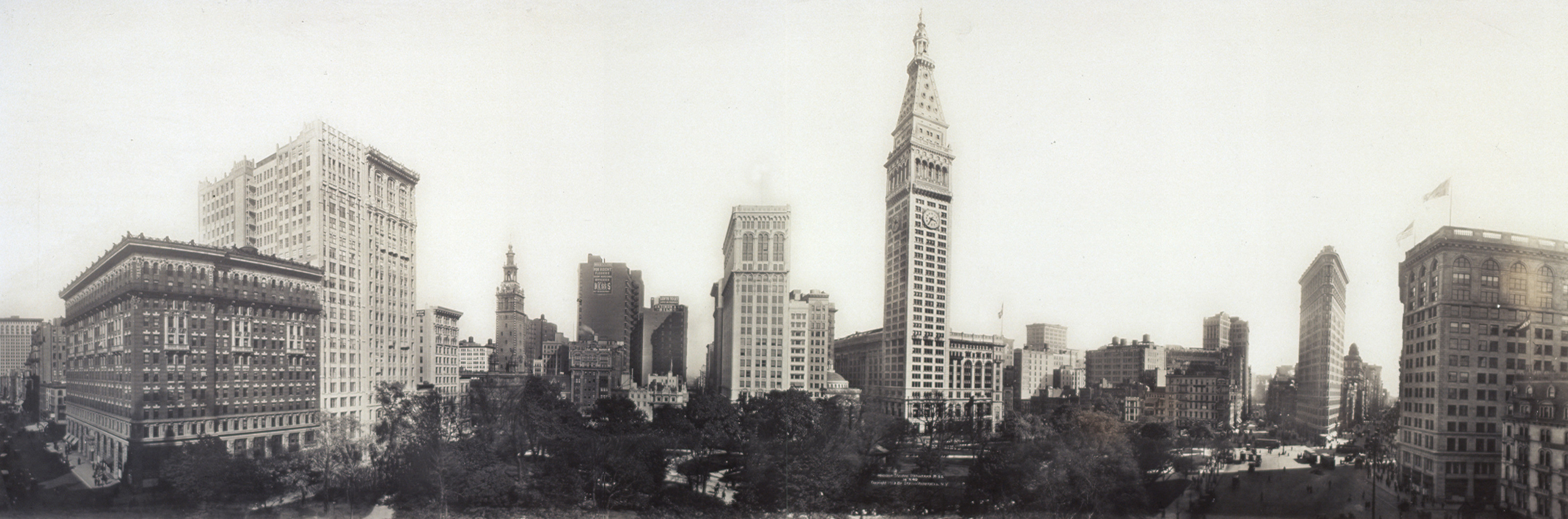 Madison Square panorama, New York, 1913, 1913 — historic image