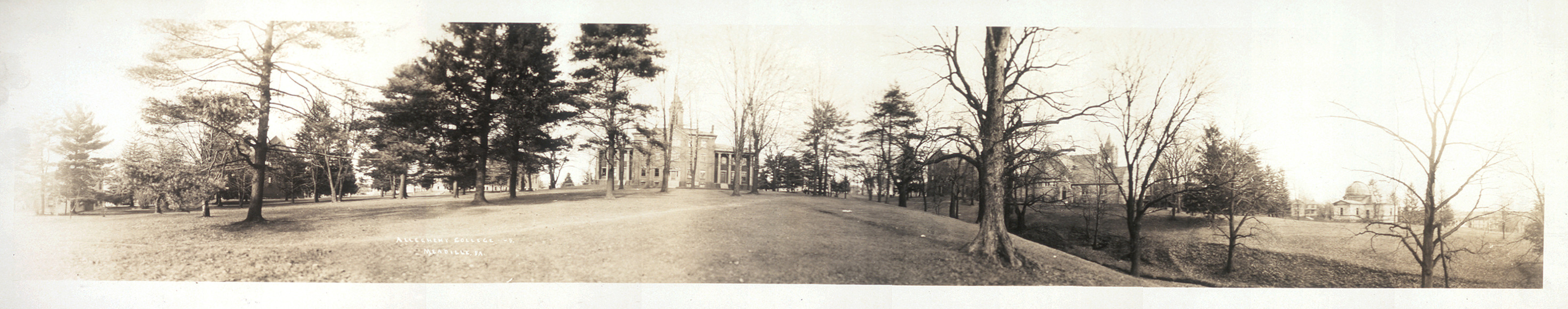 Allegheny College, Meadville, Pennsylvania, 1909, 1909 — historic image