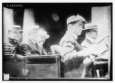 Edwards, Eberhardt, Hammer, Collser at Wright Funeral