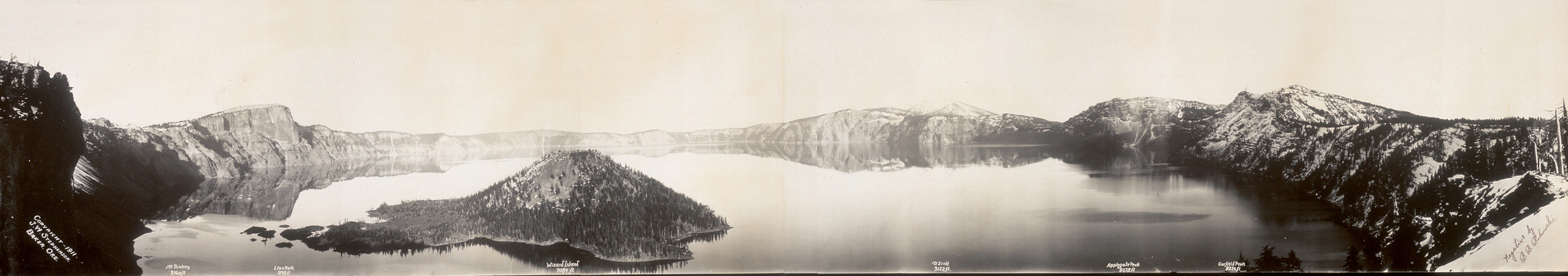 Crater Lake, Oregon, 1911, 1911 — historic image