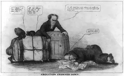 Abolition frowned down