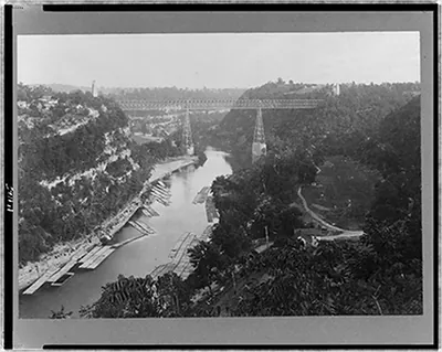 Kentucky River High Bridge, Cincinnati Southern R.R.
