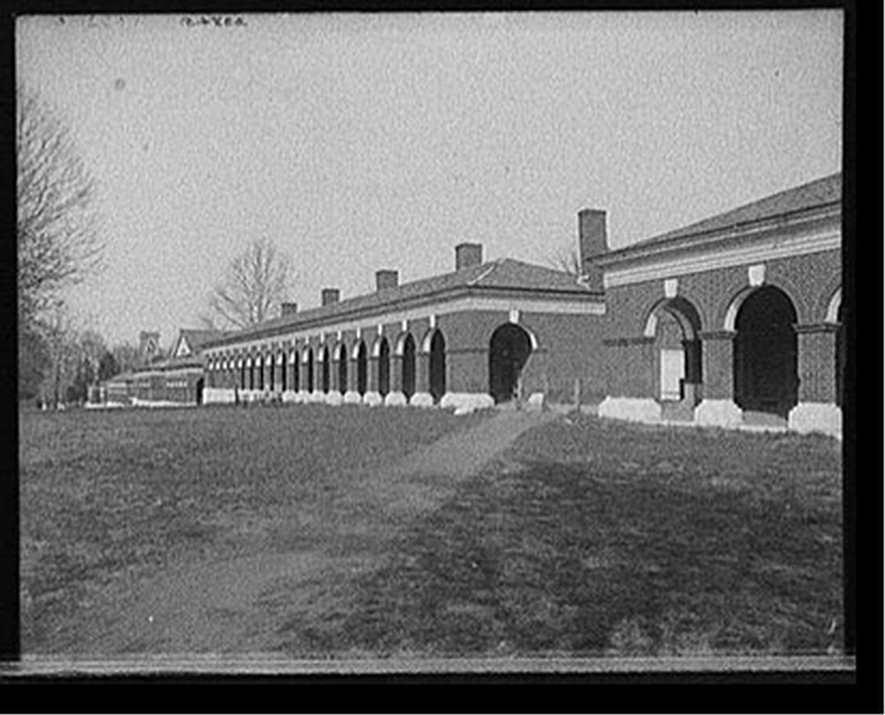 [West Range, University of Virginia], [between 1900 and 1910] — historic photograph