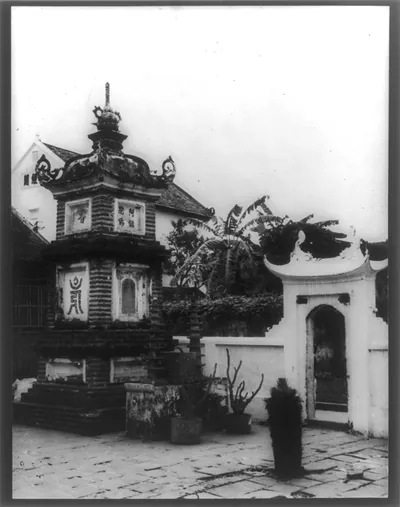 [Buddhist temple, Vietnam.]