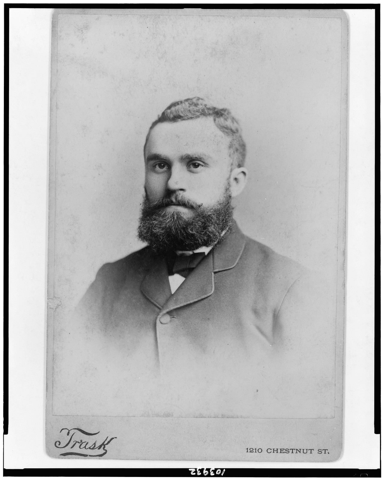 David McKay / A.K.P. Trask, Philada., Pa., 1883 June 1. — historic photograph