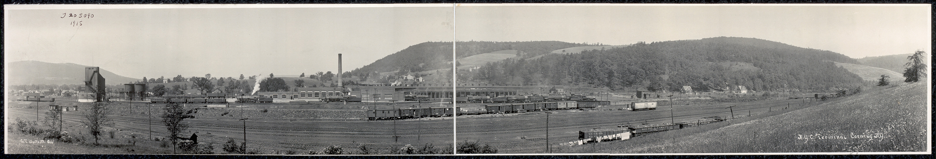 N.Y.C. Terminal, Corning, New York, 1915, 1915 — historic image