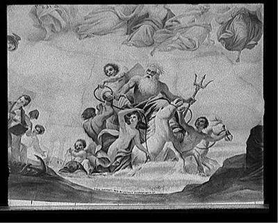 [Apotheosis of Washington. Marine detail]