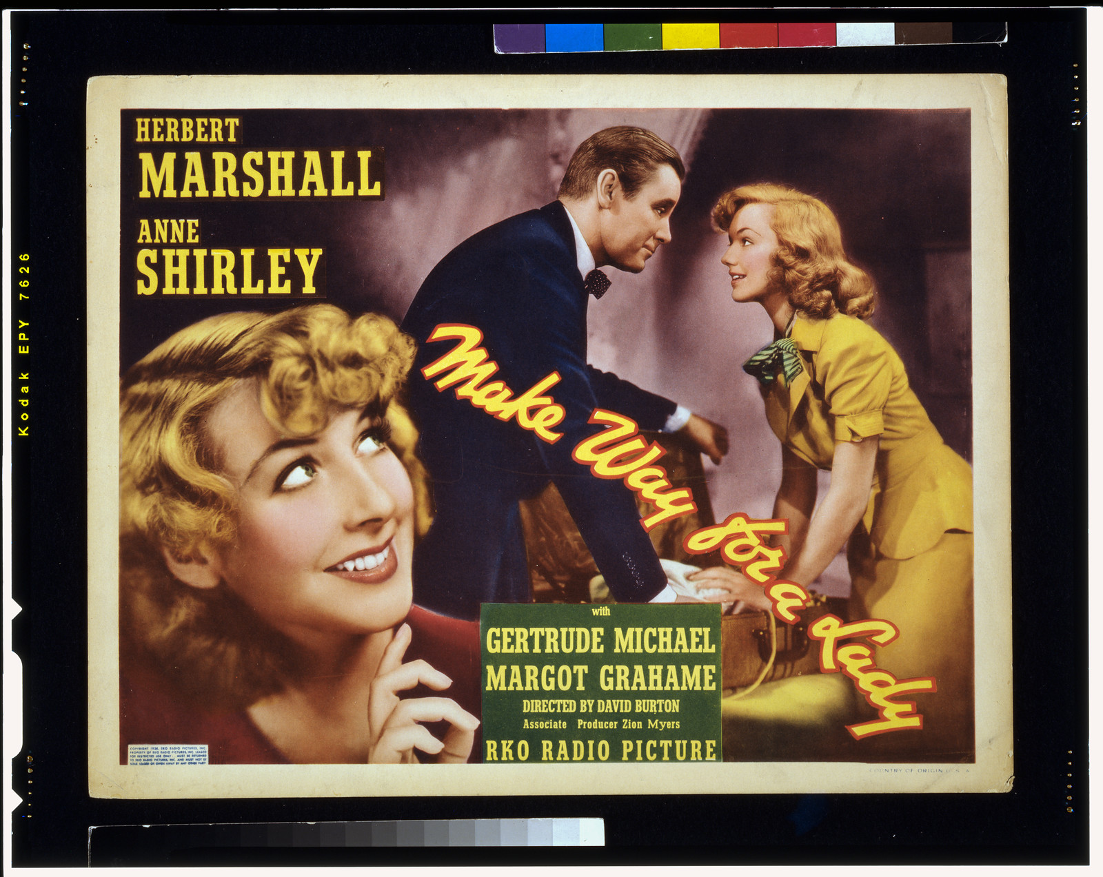Make way for a lady — vintage poster