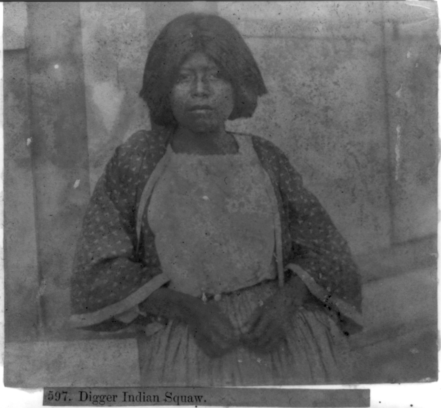 Digger Indian Squaw, [published 1866] — historic photograph