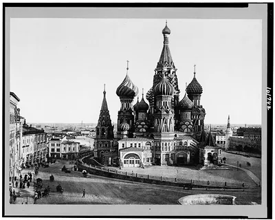 [St. Basil Cathedral, Moscow, Russia]