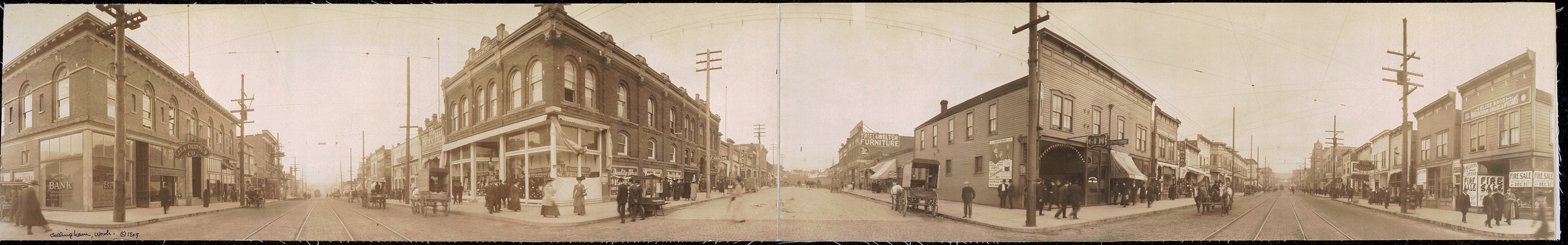 Wa 1909 Bellingham, Washington, 1909 — historic image