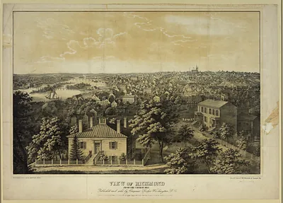 View of Richmond from Church Hill