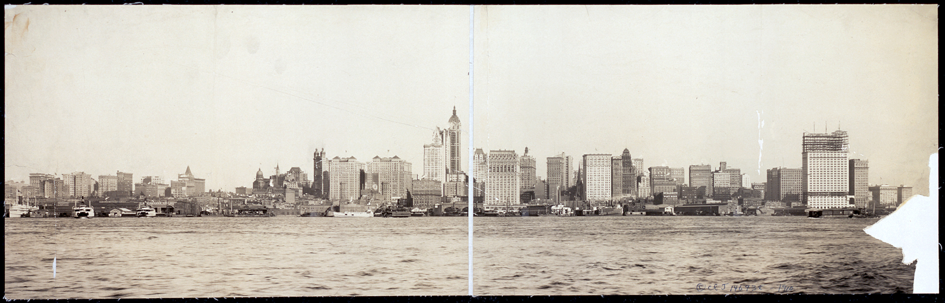 New York, 1910, 1910 — historic image