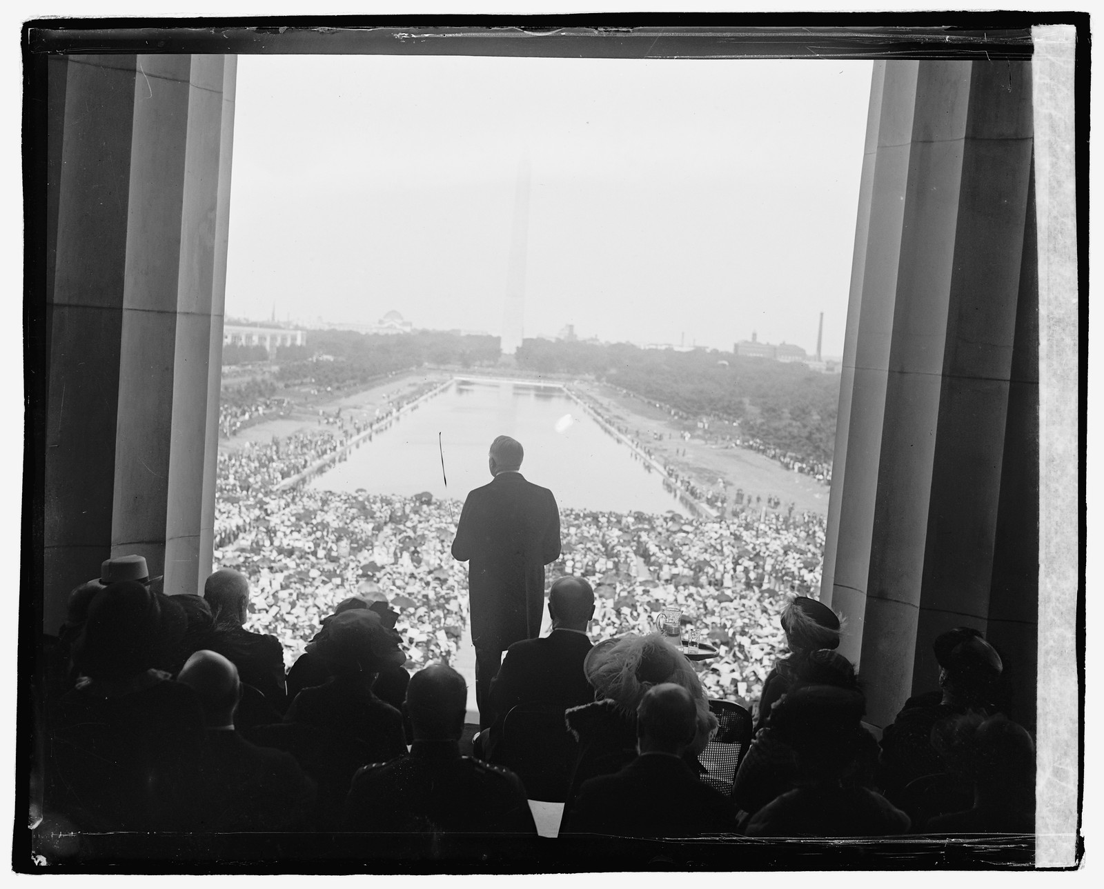 Dedication Lincoln memorial, 5/30/22, [19]22 May 30. — historic photograph