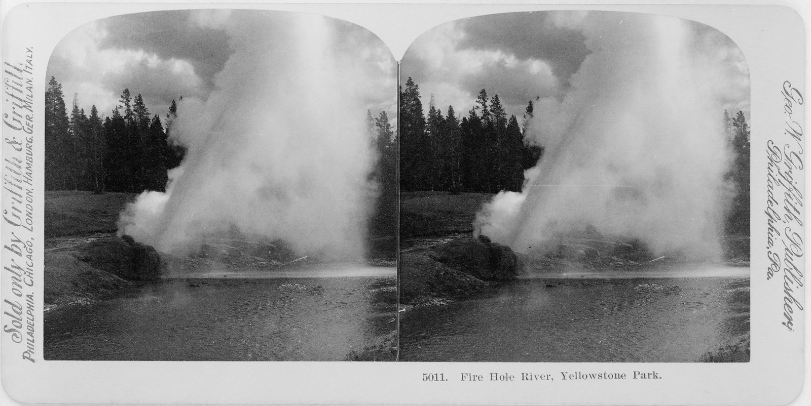 Fire Hole River, Yellowstone Park, Philadelphia, Pa. : Geo. W. Griffith, publisher, c1902. — historic photograph