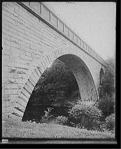 [Charles River, Echo Bridge, Newton, Mass.]