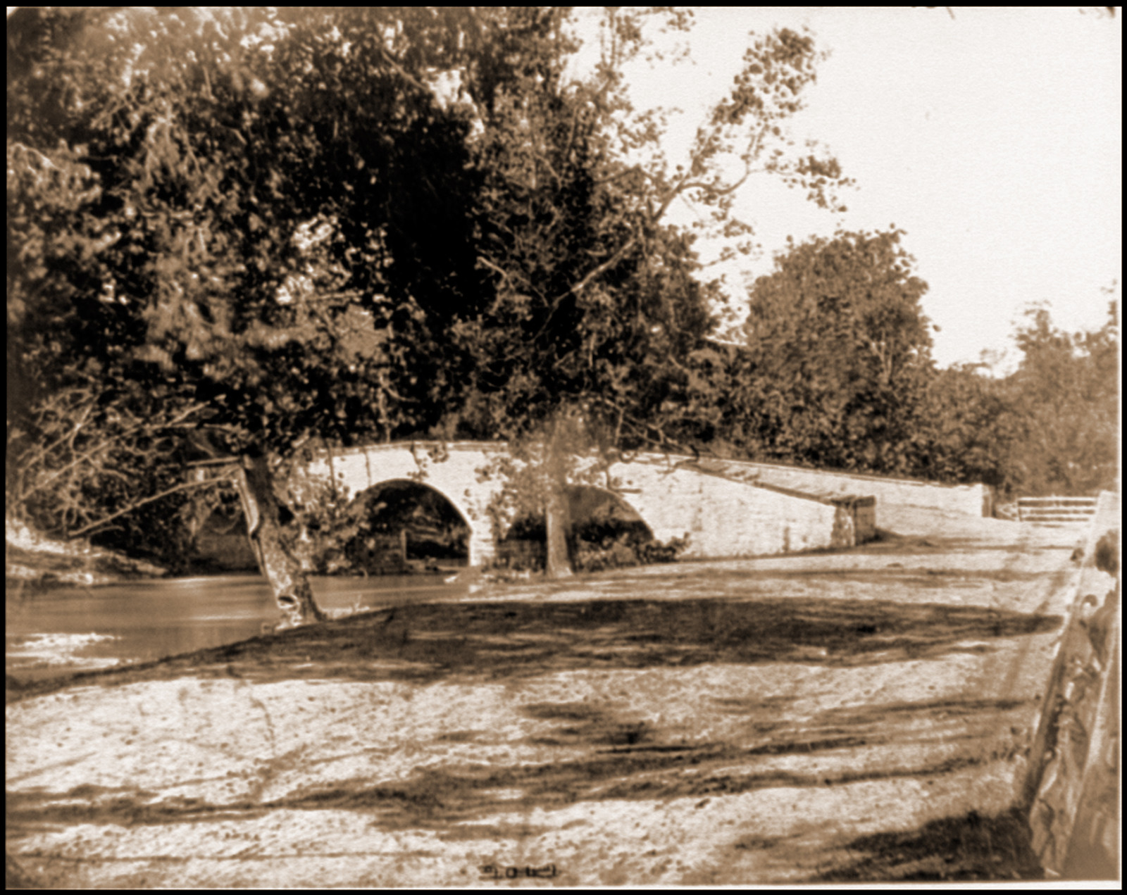 Antietam Md. Burnsides bridge, 1862 — historic photograph