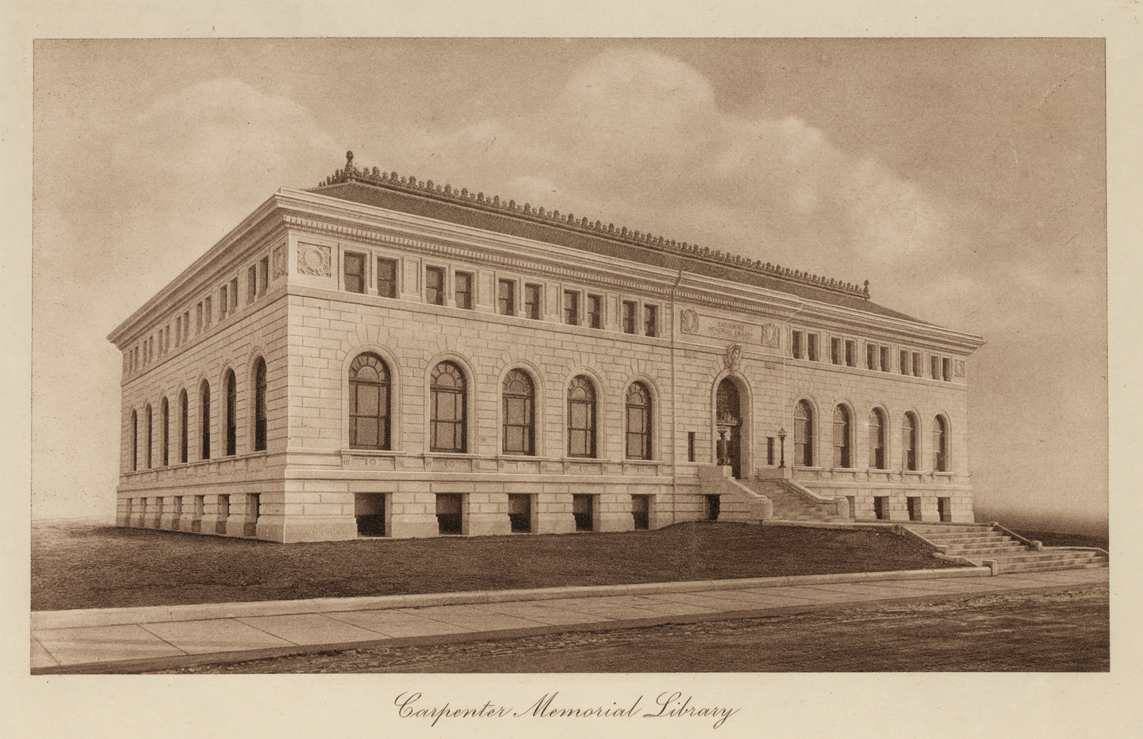Carpenter Memorial Library — historic image