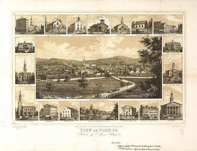 York, Pennsylvania, 1852
