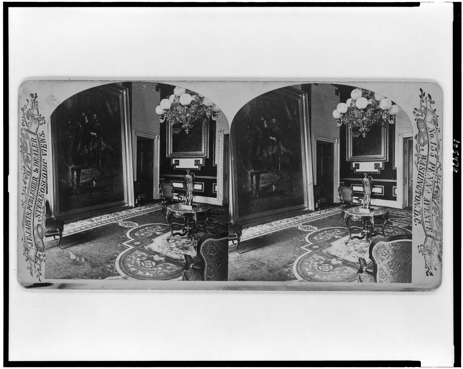 Green Room in the White House, Washington, D.C. : J.F. Jarvis, [between 1870 and 1920] — historic photograph