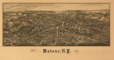 Malone, New York, 1886
