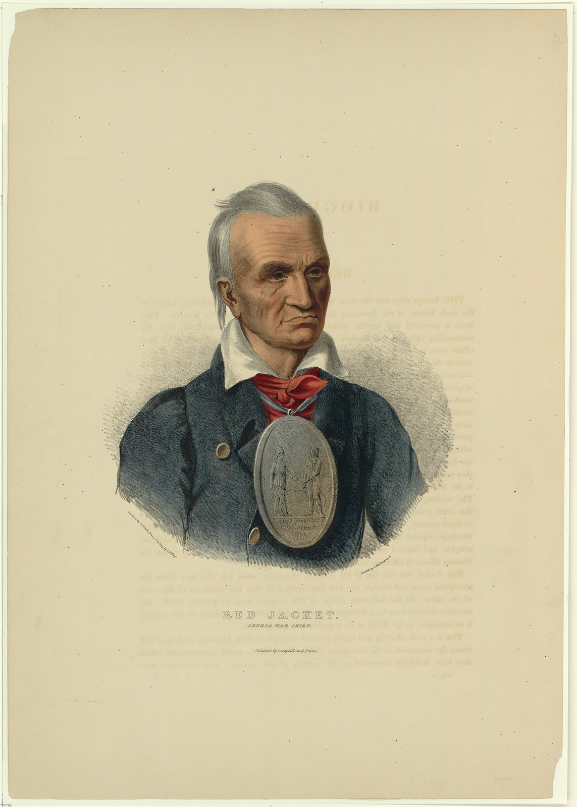 Red Jacket, Seneca War Chief — historic image