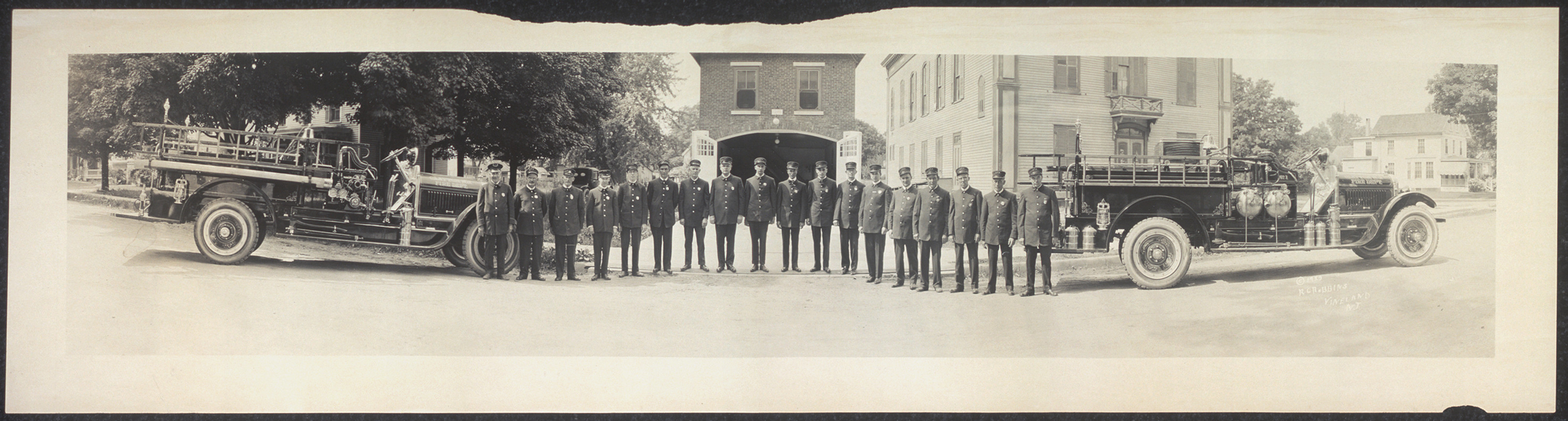 Clayton Fire Dept, New Jersey, 1920, 1920 — historic image