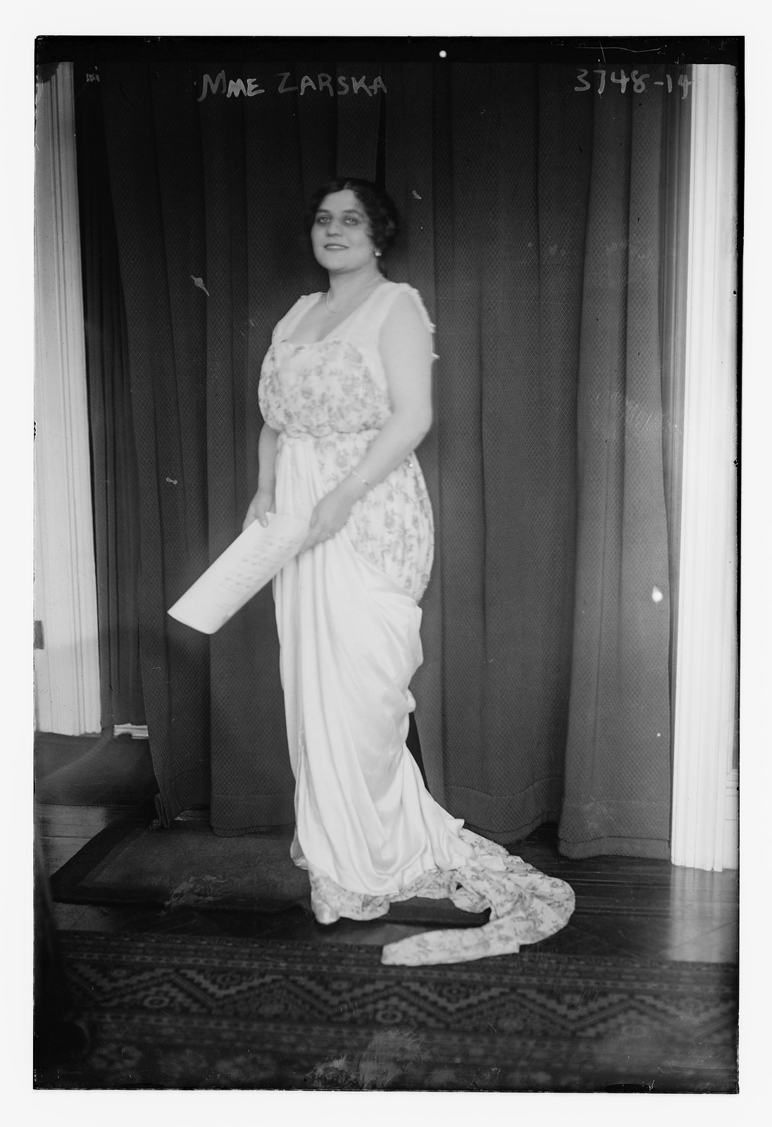 Mme. Zarska, n/a — historic photograph