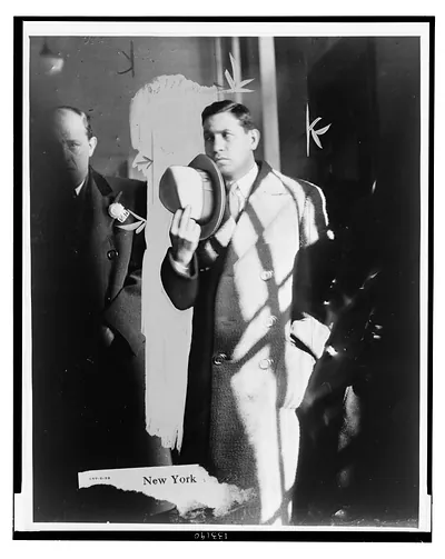 [Salvatore Spitale, three-quarter length photograph, looking slightly left]