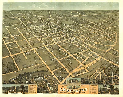 KY Lexington 1871 MAP