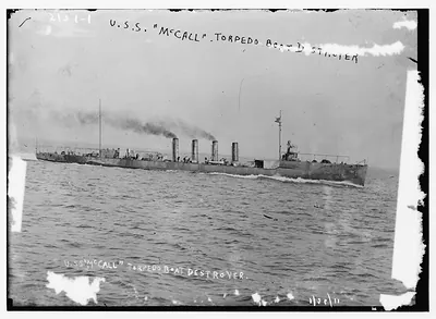 USS McCall, torpedo boat destroyer