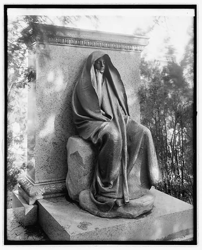 Grief Monument, [Rock Creek Cemetery, Washington, D.C.]