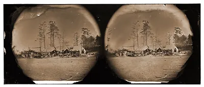 Brandy Station Virginia. Carpenter wheelwright and harness shops. Headquarters Army