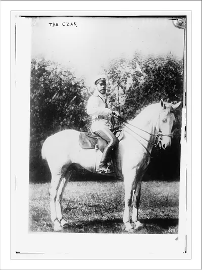 The Czar on horse