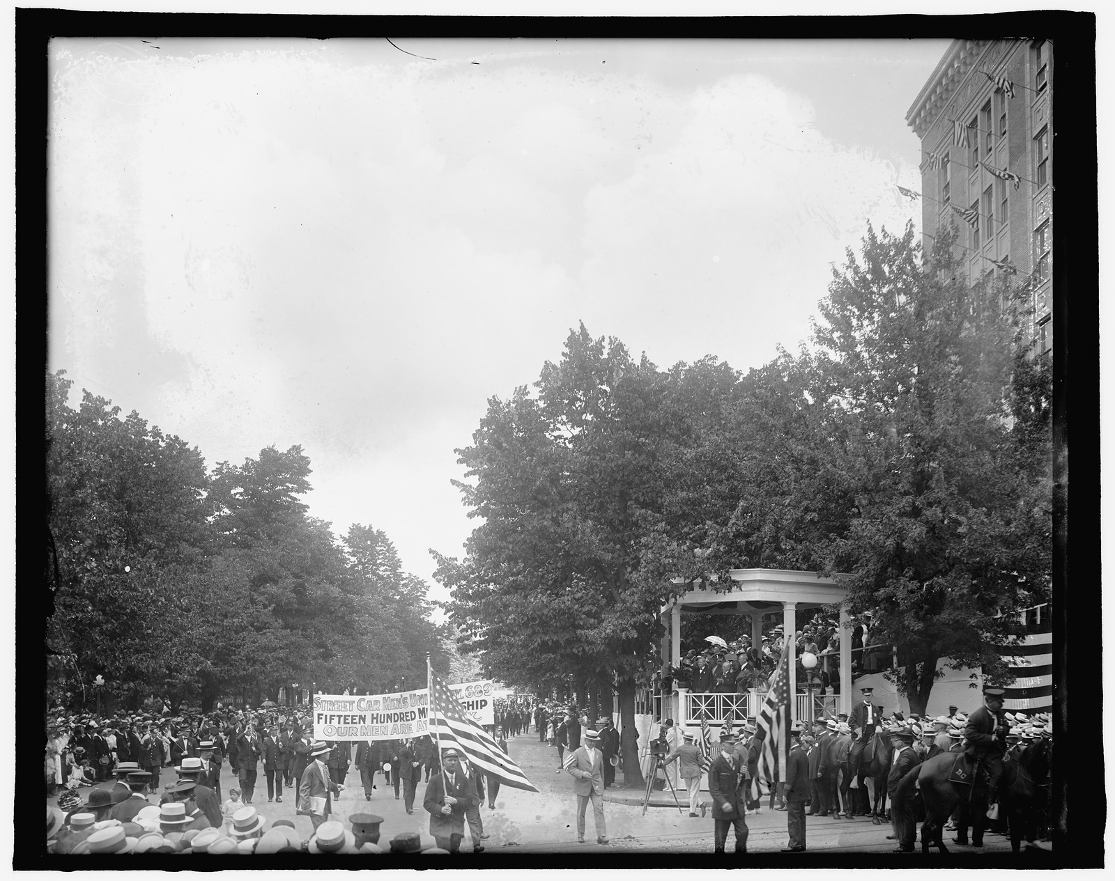 A.F. of L. dedication, Wash., D.C., 1916, 1916 — historic photograph