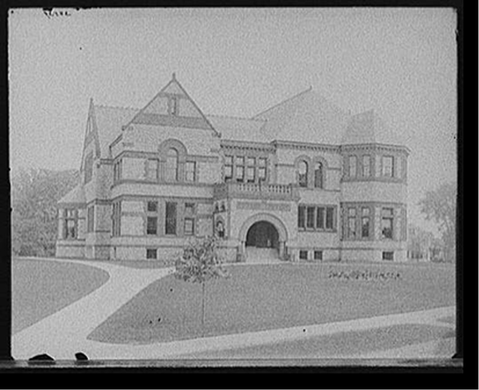 [Forbes Library, Northampton, Mass.], [between 1900 and 1910] — historic photograph