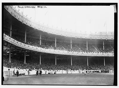 1st game - 1912 World Series at the Polo Grounds, New York (baseball)